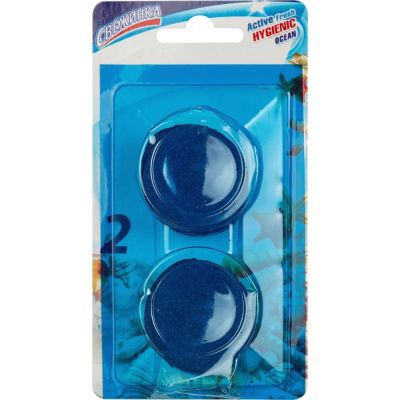 Средство чистящие для сливного бачка "Свежинка", 2х40 г, кубики