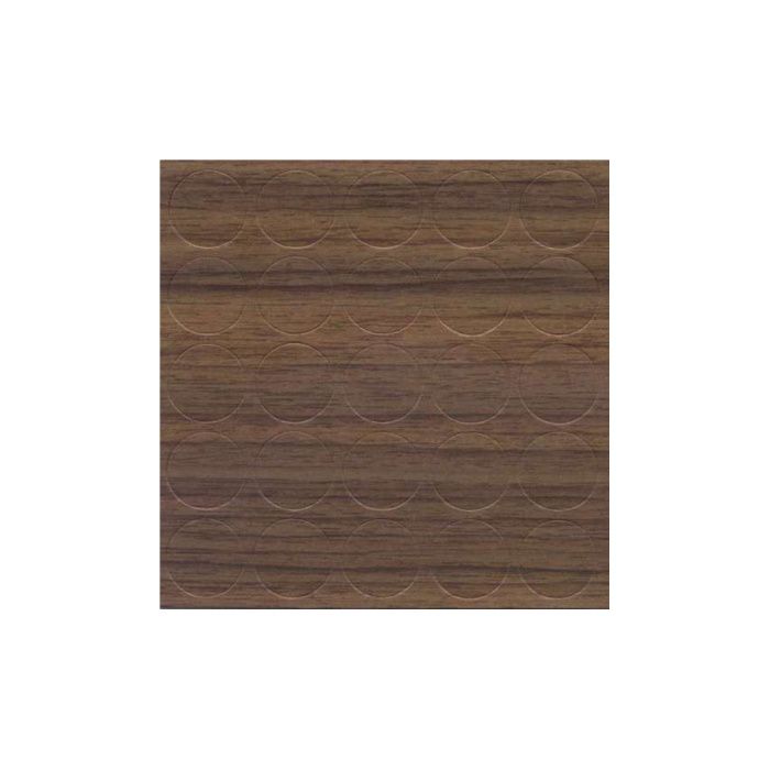 Заглушка самоприлипающая к конфирматам орех элеганс (14818) (лист-25шт.) FOLMAG 36594