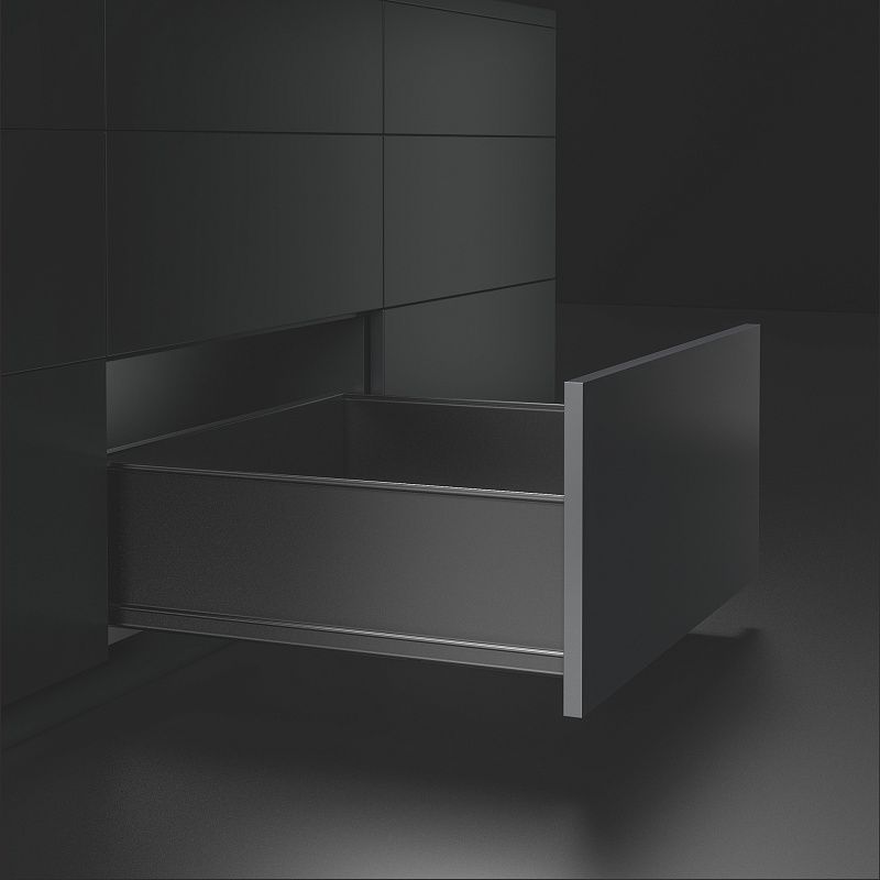 Комплект ультратонких боковин Evolution L-300 h148 графит ДСП16мм QTYPE 113029