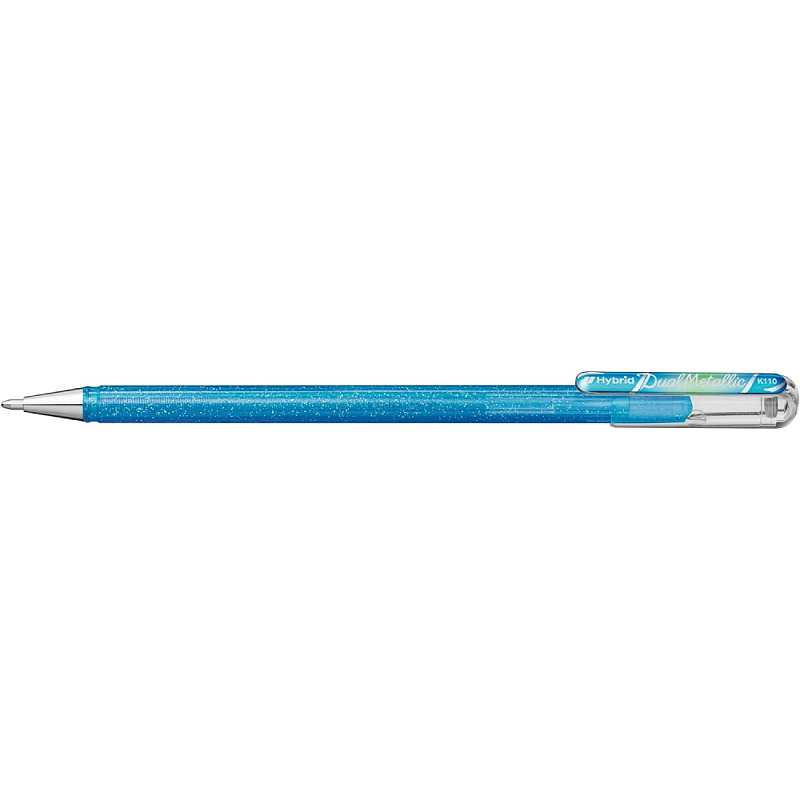 Набор ручек гелевых "Pentel Dual Metallic", 4 шт, ассорти