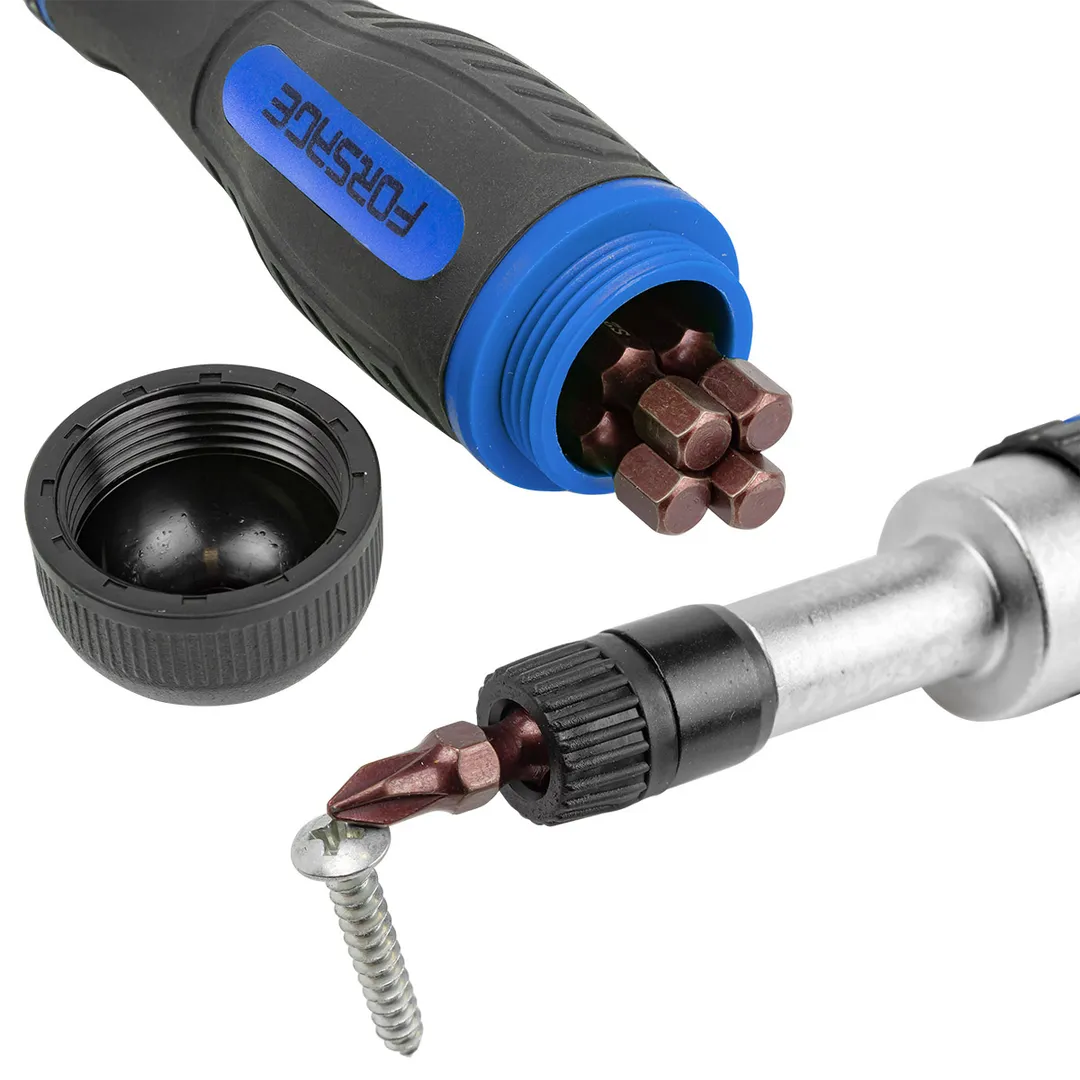 Отвертка реверсивная с набором бит Forsage F-32805MR