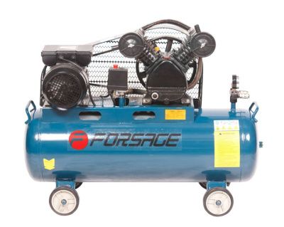 Компрессор 2-х поршневой 70 л. с ременным приводом Forsage F-TB265-70