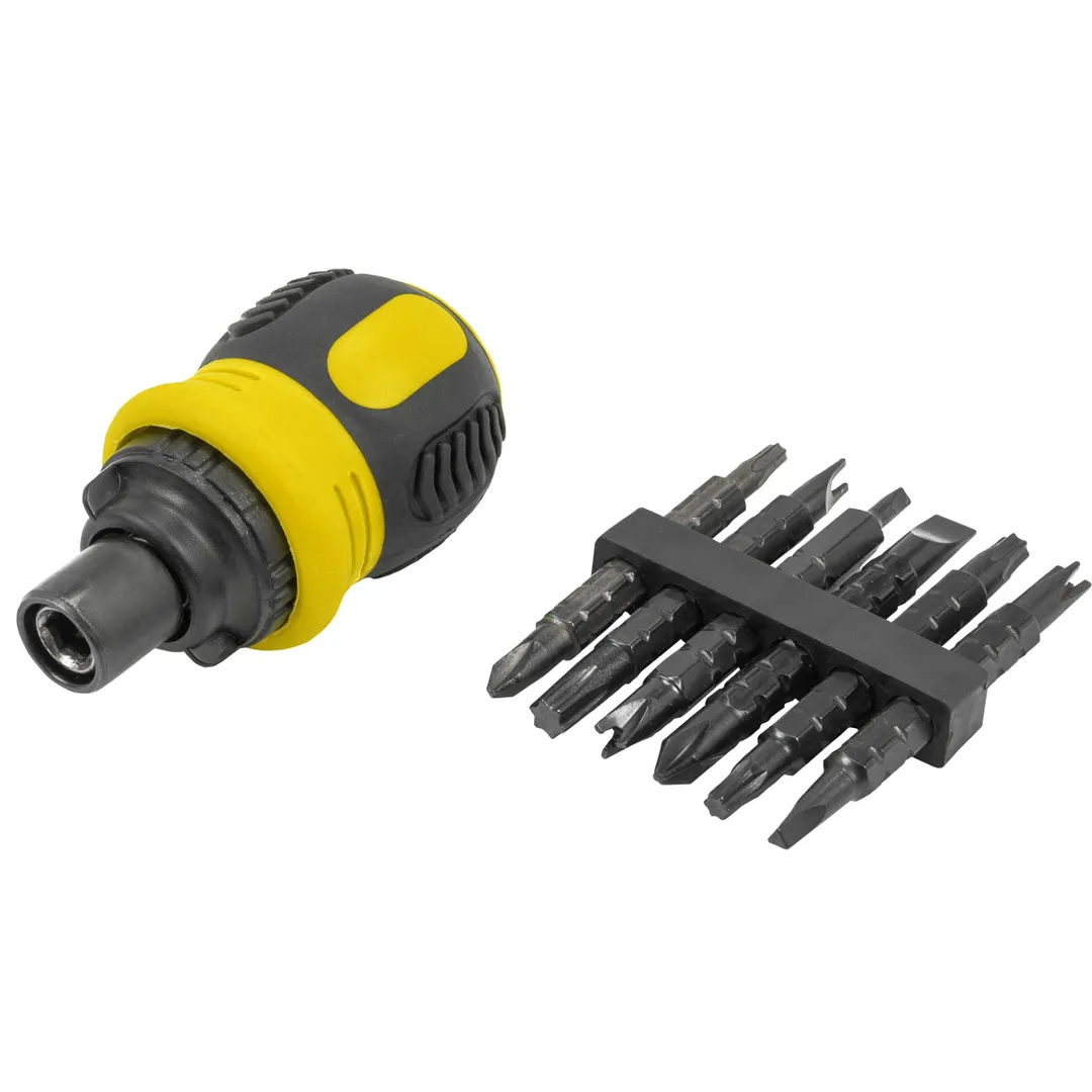 Отвертка реверсивная в комплекте с набором бит WMC TOOLS WMC-32807MR