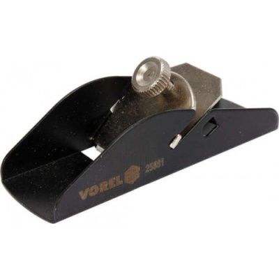 Рубанок металлический мини 90 мм, лезвие 26 мм Vorel 25881