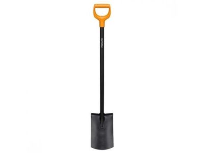 Лопата штыковая с закругл.лезвием Solid Fiskars 1066717