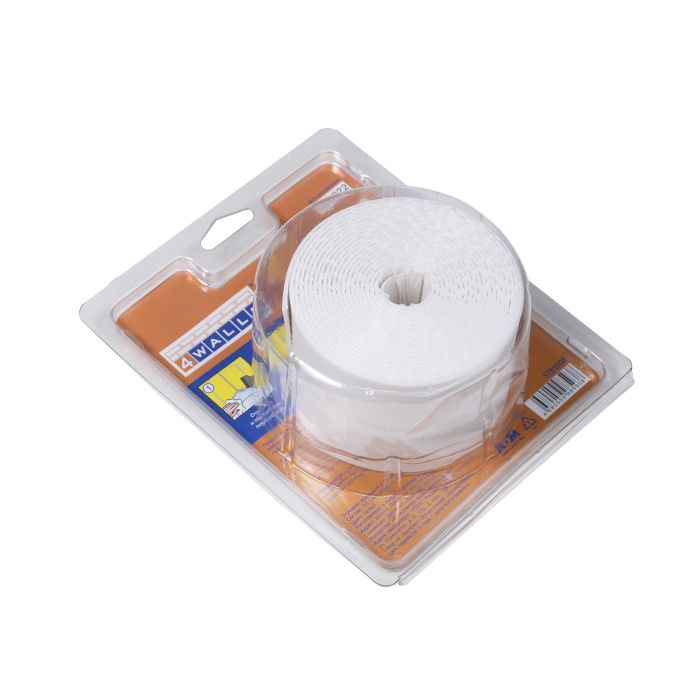 Бордюрная лента для раковин/ванн/стен 30*30мм 3,3м белая 4WALLS/32 4Walls 104646