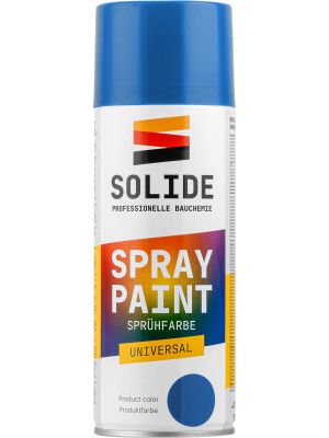 Краска-эмаль аэроз. универсальная синий 400 мл SOLIDE SL-27531-1
