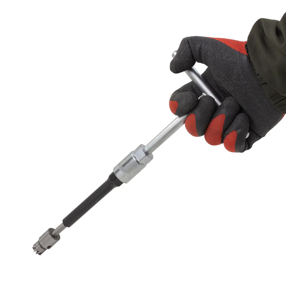 Набор фрез для чистки и восстановления посадочных мест дизельных форсунок 7 пр 15х19, 17х17-2шт, 17х19, 17х21 ммв Forsage F-907G7