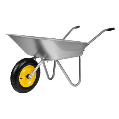 Тачка, садовая, грузоподъемность 90 кг, объем 65 л Сибртех 689845