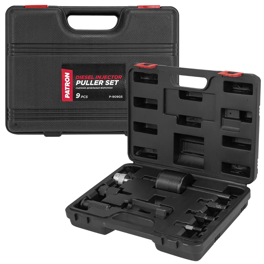Съемник дизельных форсунок, набор 9 пр PATRON P-909G5