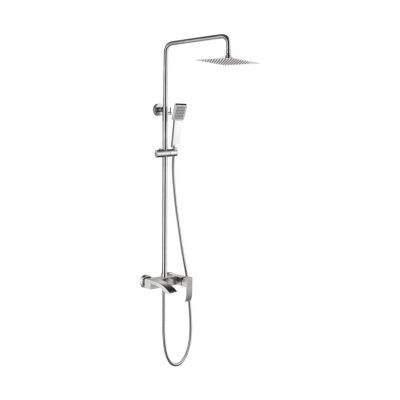 Душевая система со смесителем и тропическим душем из нержавеющей стали SUS304, сатин L72417 Ledeme