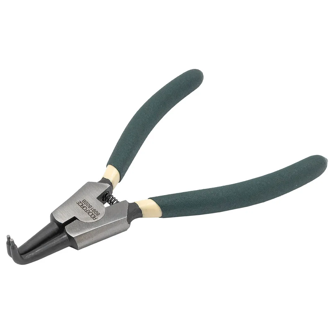 Съемник стопорных колец гнутый на разжим 90°, 180 мм RockForce RF-609180SB