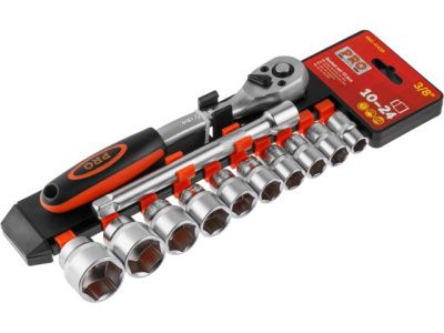 Набор головок 3/8" 10-24мм 12 мм 12 пр, 6-гр PRO STARTUL PRO-41438