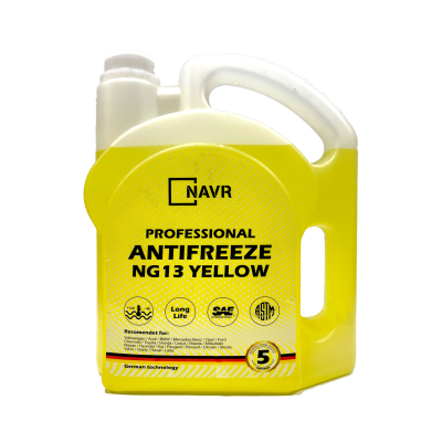 Жидкость охлаждающая "Antifreeze NG13 YELLOW" 4,2л NAVR ANG5Y