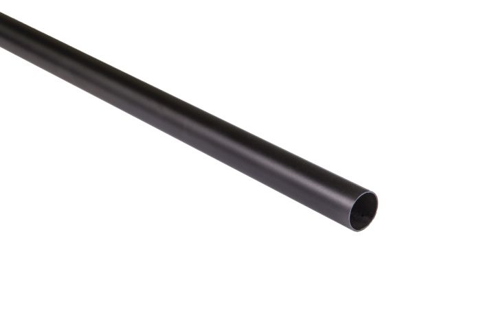 Труба d25 L-3000 (0,8кг/0,6мм), черный AKS 113181