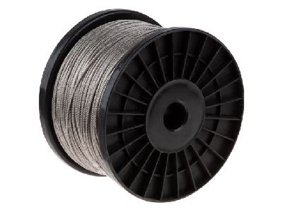 Трос М2 средней жесткости, нерж.сталь(А2), DIN 3055 (бухта 250м) Starfix SMP-21088-250