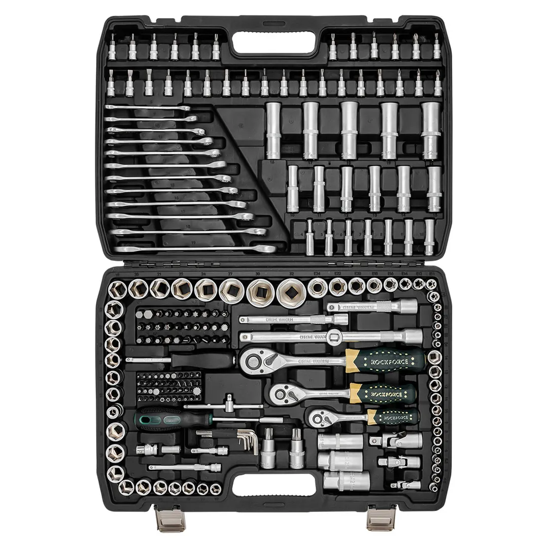 Набор инструментов 216 пр. 1/4''&3/8''&1/2'' 6-гр RockForce RF LIGHT-38841-216