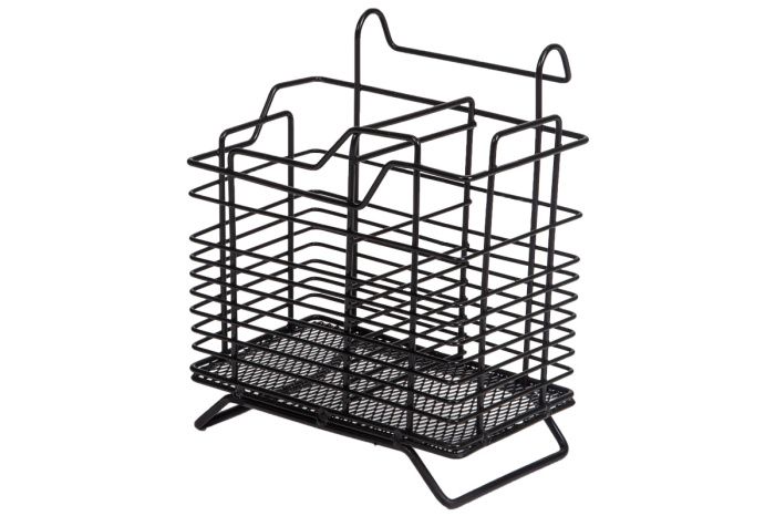 Корзина на трубу d16 для столовых приборов CWJ301 черный AKS 62748