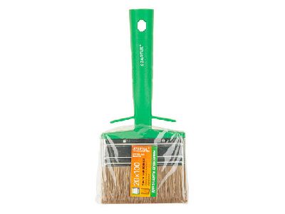 Кисть-макловица 20х100мм смеш. щетина, защита древесины, ракля STARTUL MASTER ST0106-100