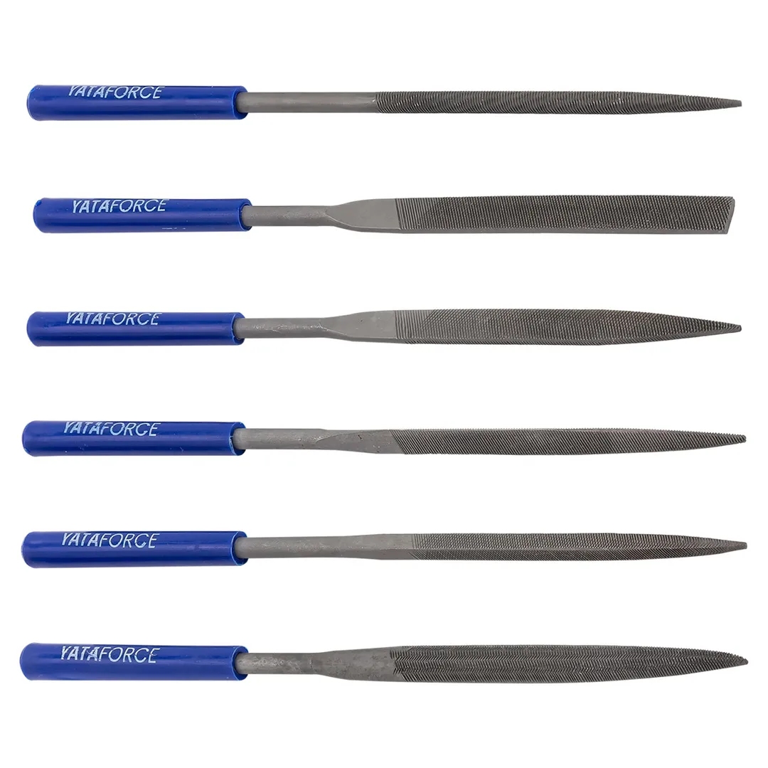 Набор надфилей разнопрофильных 160 мм, 6 пр. YATAFORCE YF-6161