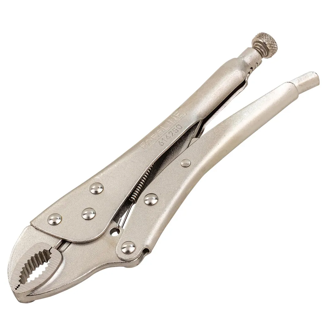 Зажим гейферный с ''овальными губками''10''-250 мм ForsLine FL-614250