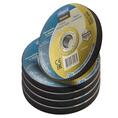 Круг отрезной по металлу 125x1,2x22,2 мм, 50 шт Scheppach Sch-CW505 PREMIUM[50шт к-т]