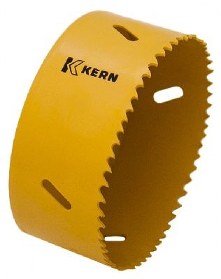 Коронка биметаллическая 95мм, глуб. 38мм, HSS M3 KERN KE168048