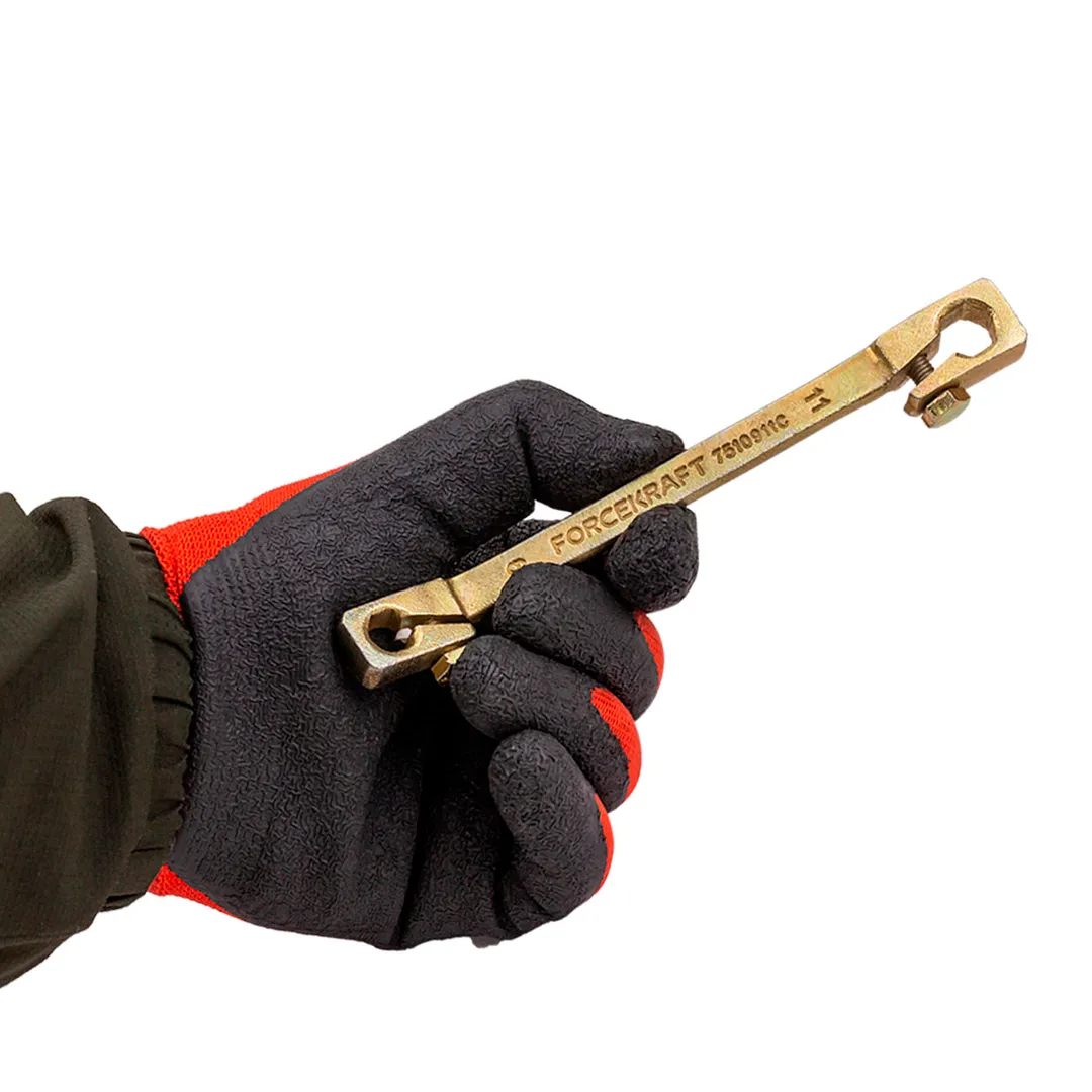 Ключ для тормозных трубок 9х11 мм ForceKraft FK-7510911C