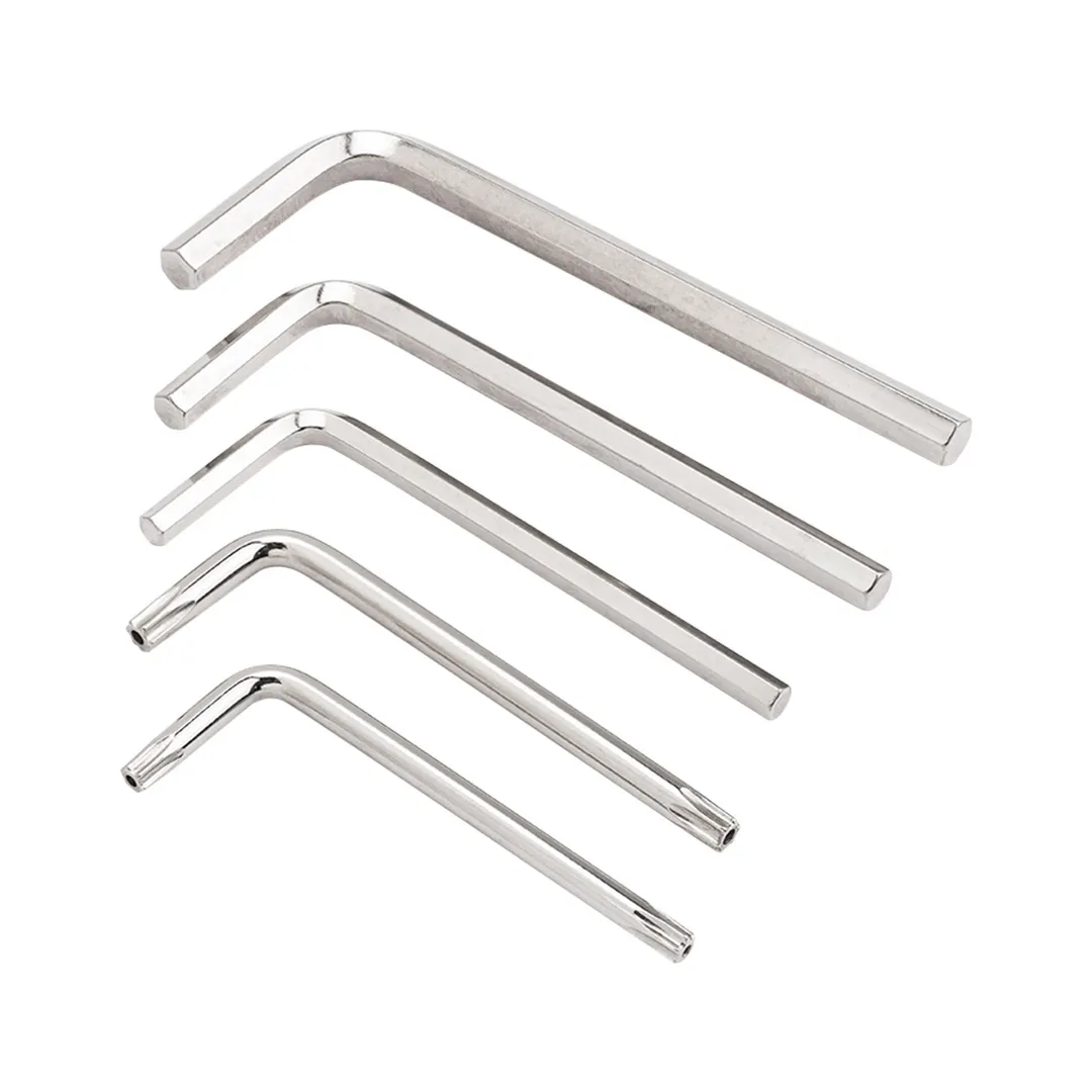 Набор ключей Г-образных HEX 4-6 мм, Torx TR T20H, T25H 5 пр Forsage F-5055-sh
