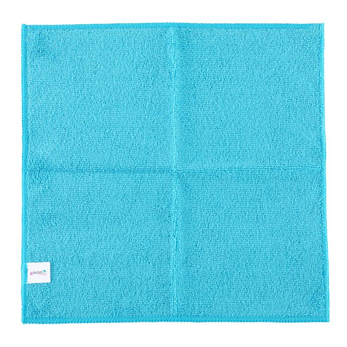 Салфетка универсальная из микрофибры 300 x 300 мм, голубая, Home Palisad 923025