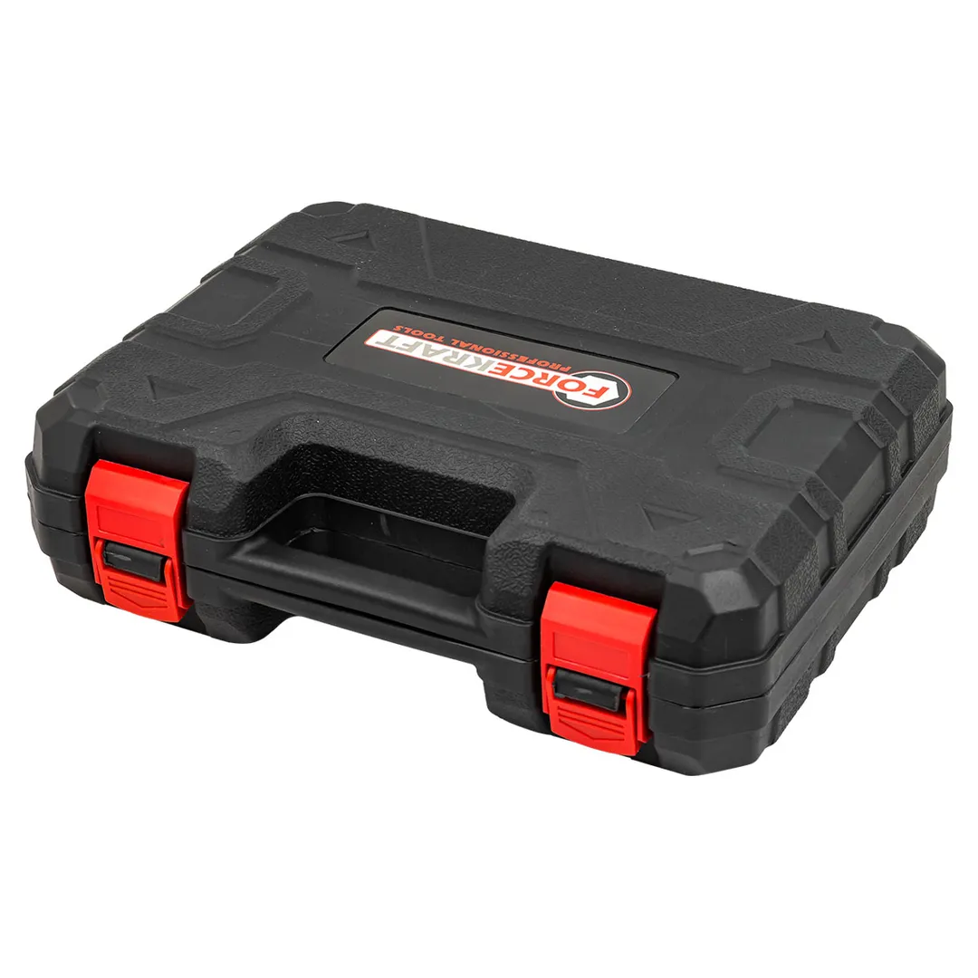 Дрель-шуруповерт аккумуляторная с набором аксессуаров ForceKraft FK-CD6017