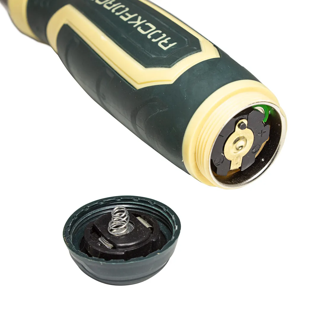 Отвертка-держатель 250 мм реверсивная с подсветкой с набором бит 7 пр. RockForce RF-303854