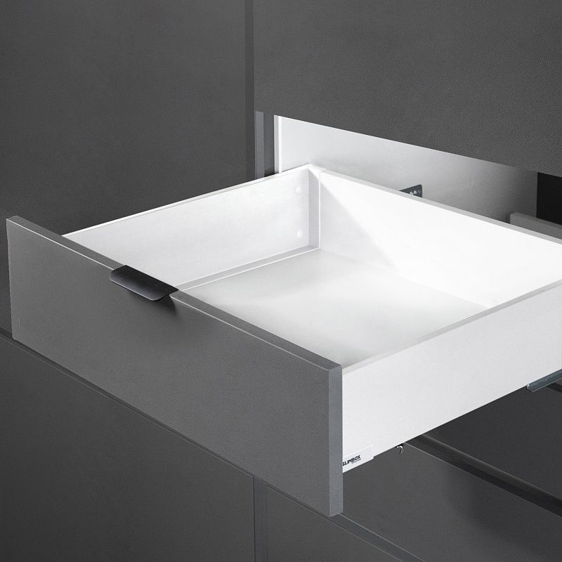 Система ящиков Evolution L-300 h116 белый SOFT CLOSE ДСП16мм SLIMBOX EVOLUTION 117329