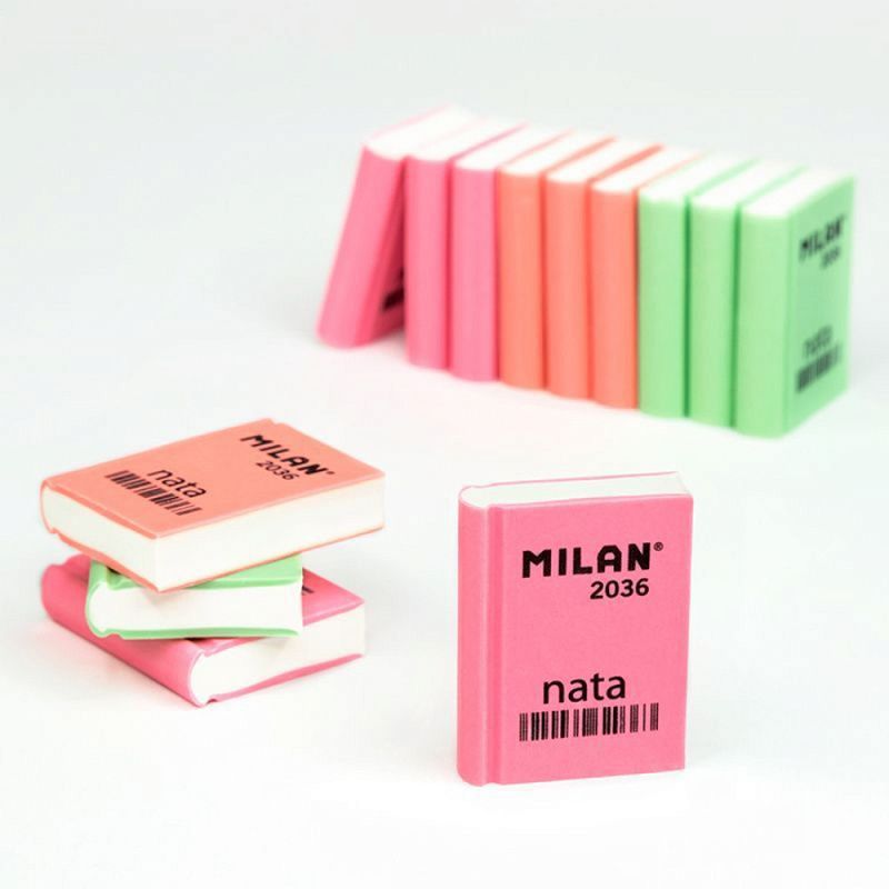 Ластик Milan "NATA", ассорти