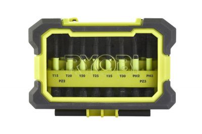 Набор бит 1/4'' PH, PZ, Torx RAK10MSDI 10 шт. RYOBI 5132003176