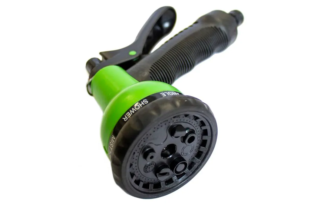 Пистолет-распылитель пластиковый с регулировкой подачи воды 8 режимов распыления WMC TOOLS WMC-TG7201004