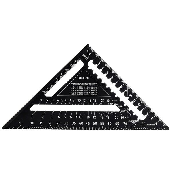 Угольник Свенсона метрический кровельный DRUA (180 мм) PIT HSQR04-0180A