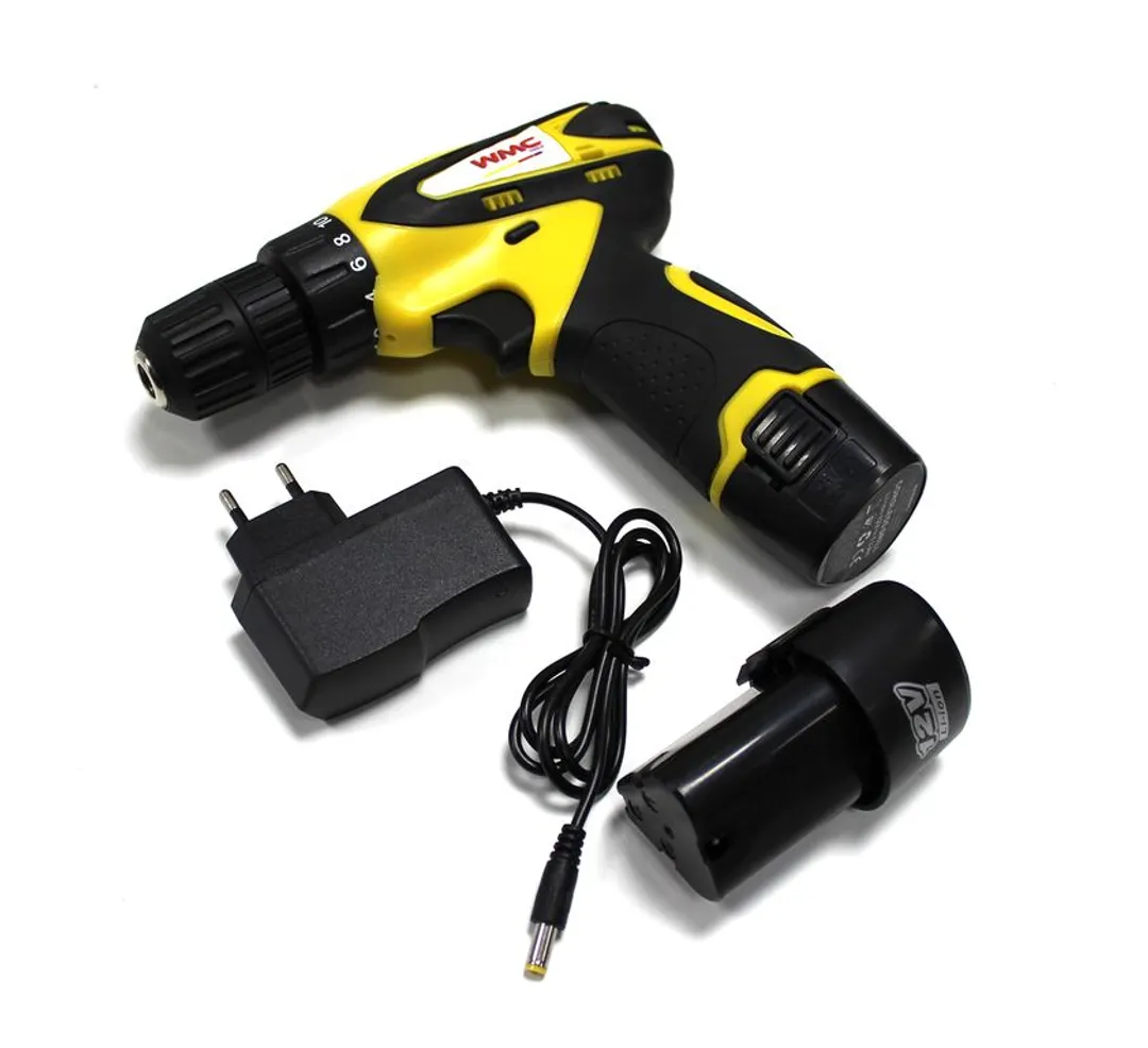 Шуруповерт аккумуляторный с набором инструментов 68 пр. WMC TOOLS WMC-2068