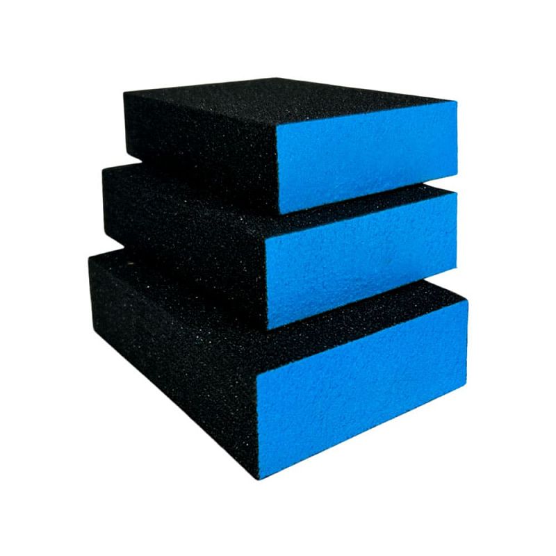 Губка четырехстороння EVA 100х70х25 мм P120 HOREX GTA104T120