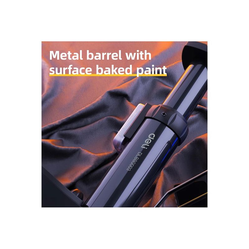 Насос велосипедный ножной Deli YS EDL880003, 9.6 bar/140 PSI