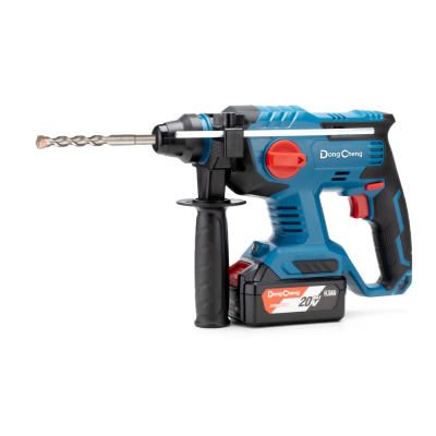 Аккумуляторный перфоратор DongCheng DCZC22 (TYPE BM), 20 В, 2.2 Дж, 2 АКБ, 4 Ач, З/У 2 А