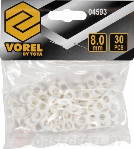 Крестики для плитки Т-образные 8,0 мм. 30 шт. Vorel 04593