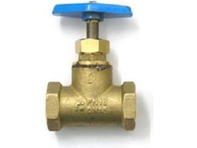 Кран вентильный 1/2" вн.-вн. PN1,6 МПа, 15Б3р, Цветлит ЦРБ0063
