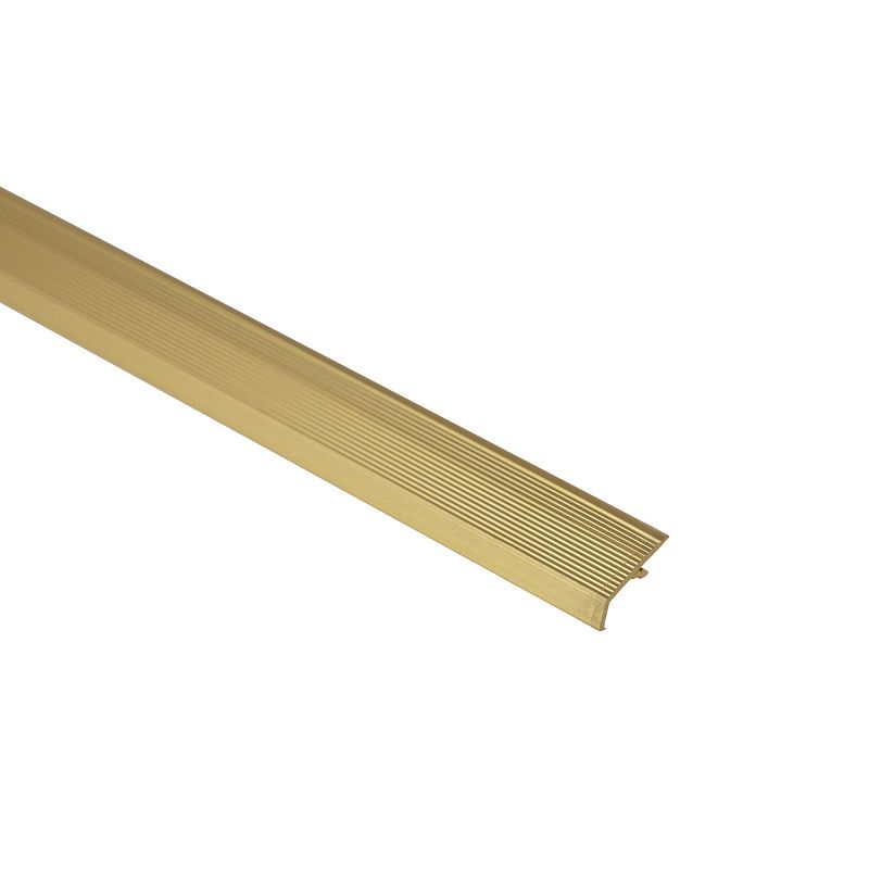 Комплект заглушек металлич. к ручке-профилю KASKAD-18, левая+правая, матовое золото AKS 124146