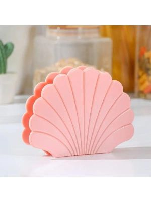 Салфетница "Ракушка" розовая ИскраПласт ООО IS10802/9