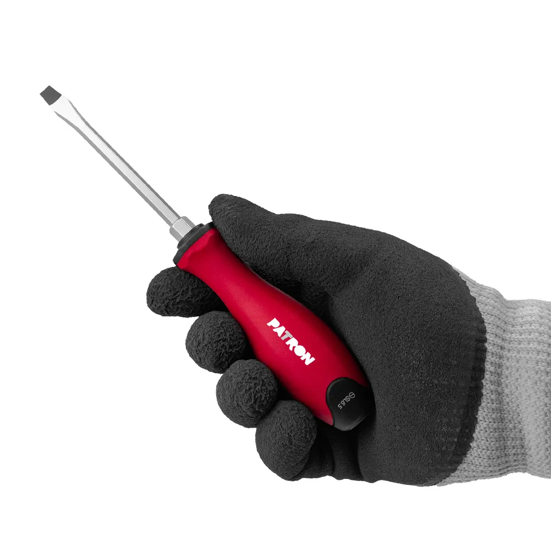 Набор ударных отверток PH, SL 4 пр PATRON P-7004