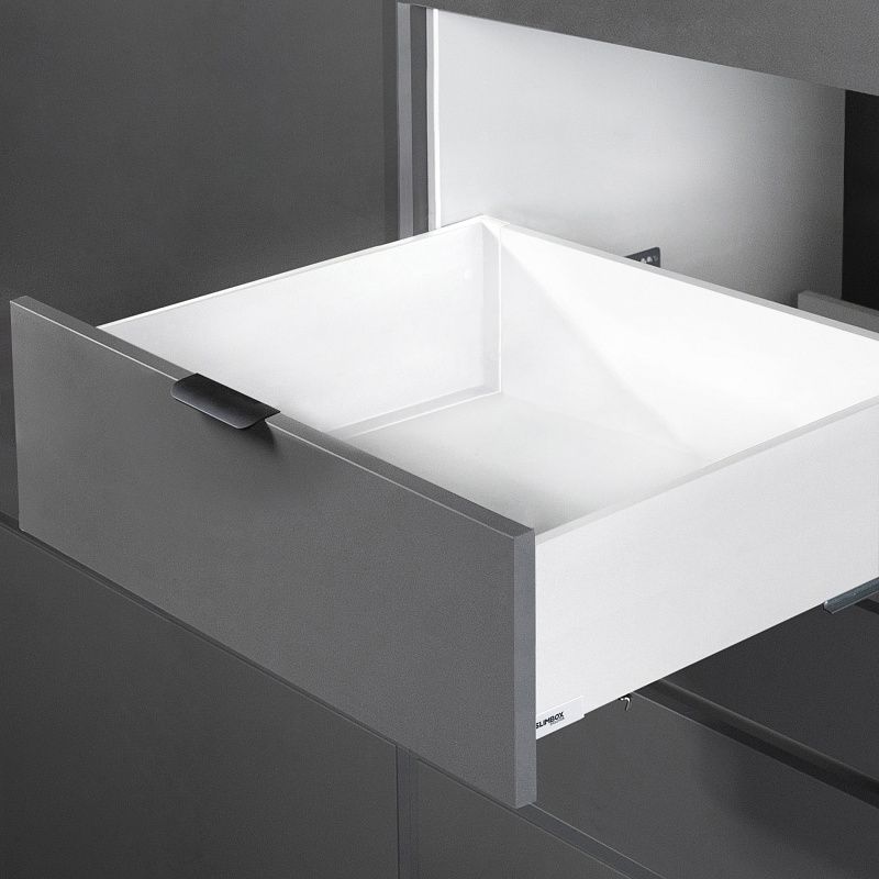 Система ящиков Evolution L-450 h167 белый SOFT CLOSE ДСП16мм SLIMBOX EVOLUTION 117769