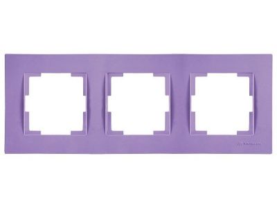Рамка 3-ая горизонтальная пурпурная, RITA, Mutlusan 22208001325