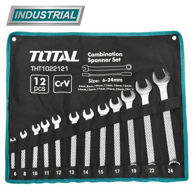 Набор ключей комбинированных 6-24 мм 12 пр TOTAL THT1022121