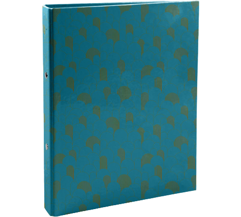 Папка на кольцах "Neo Deco", 2 кольца, ассорти